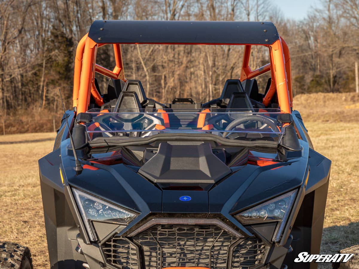 SuperATV Polaris RZR Turbo R Half Windshield - Image 2