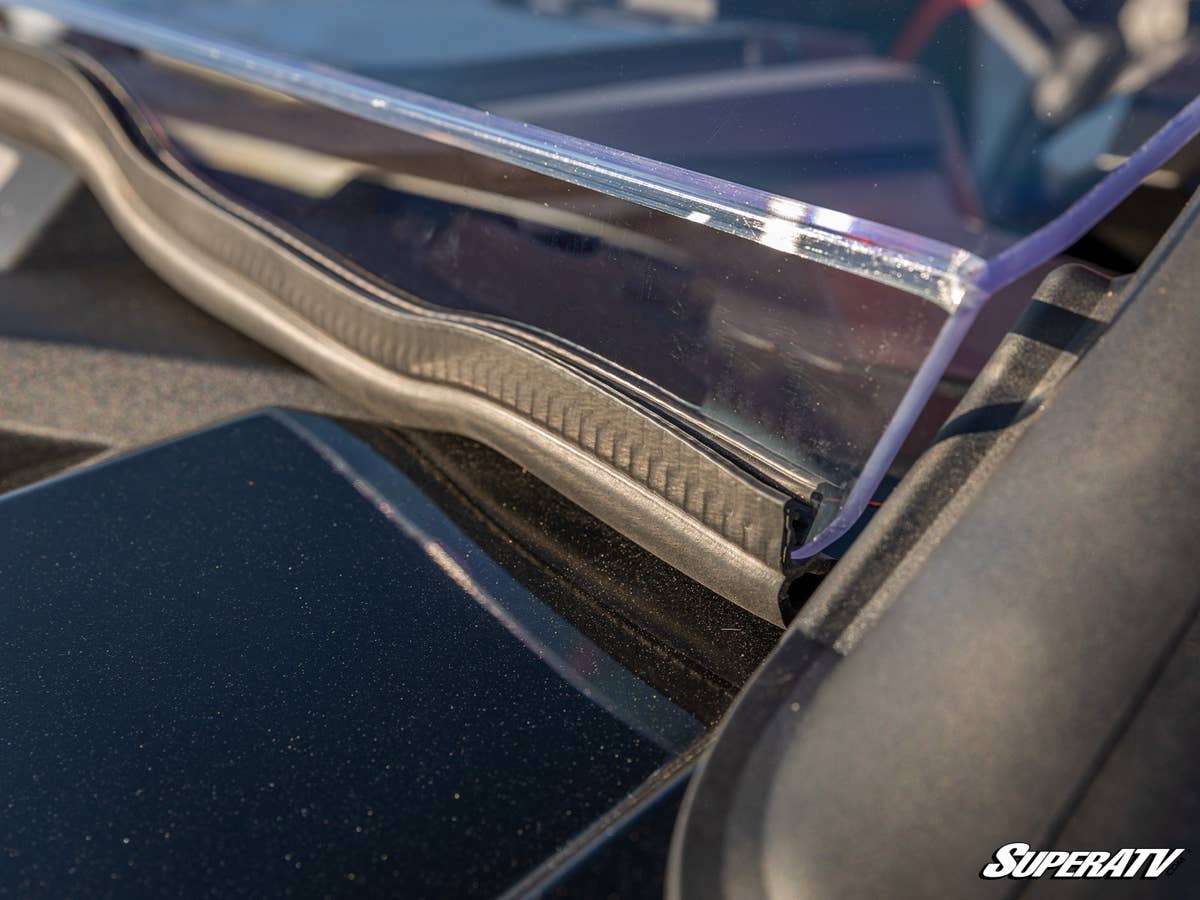 SuperATV Polaris RZR Turbo R Half Windshield - Image 7