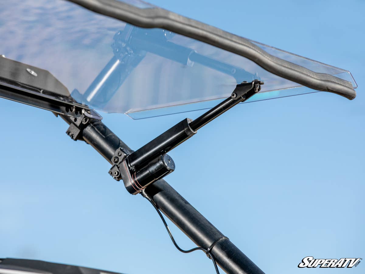 SuperATV Polaris RZR Turbo R Maxdrive Power Flip Windshield - Image 8
