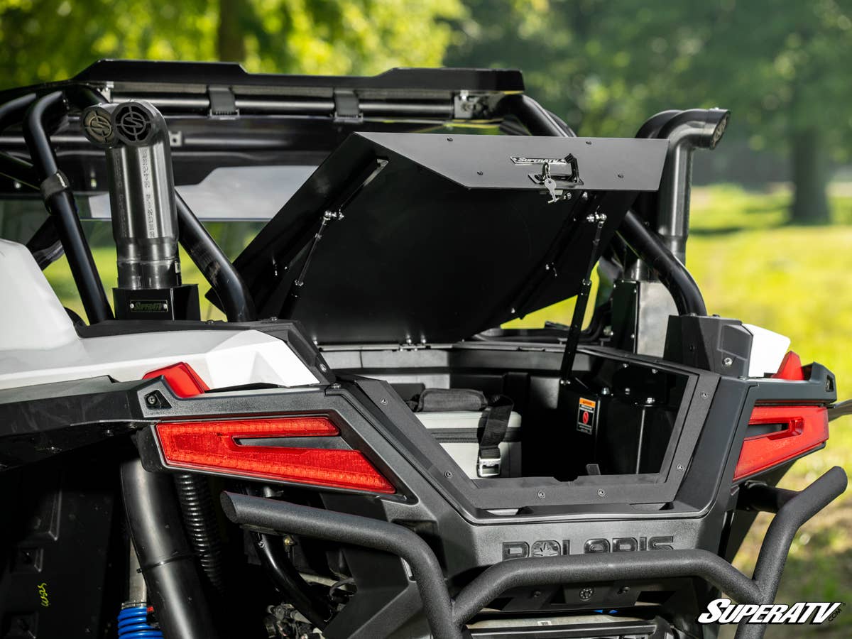SuperATV Polaris RZR Turbo R Trunk Bed Enclosure - Image 5