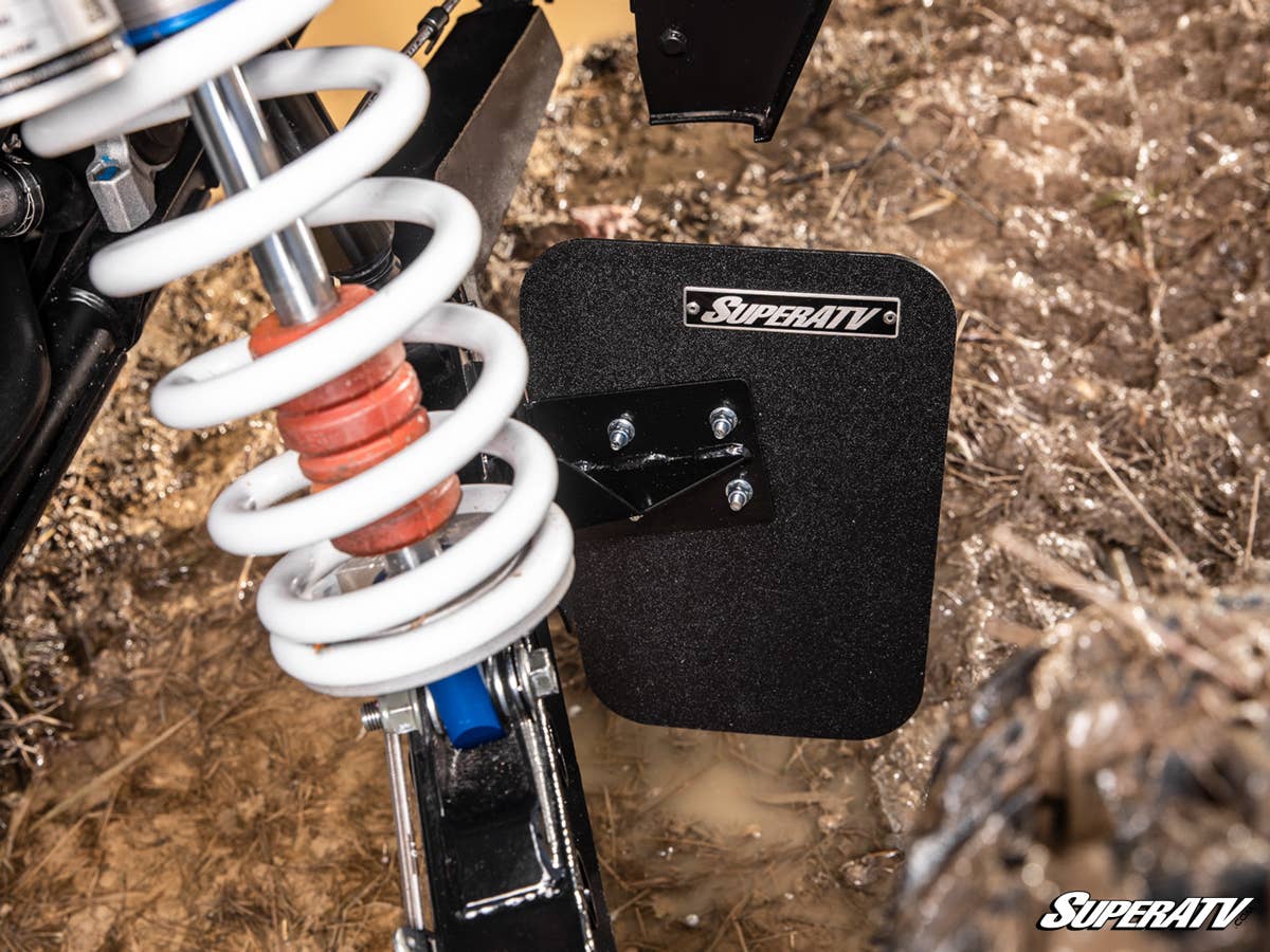 SuperATV Polaris RZR Turbo S Mud Flaps - Image 4