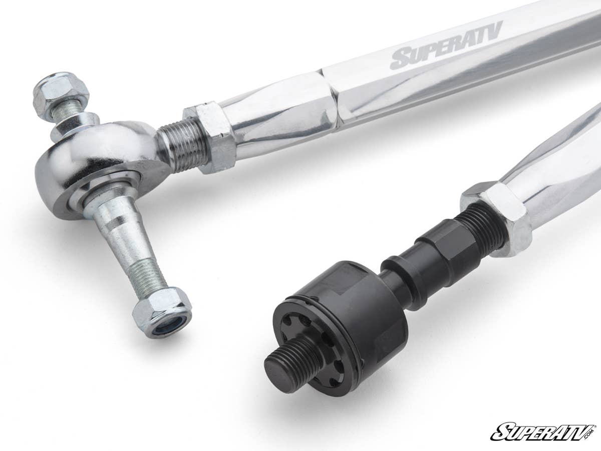 SuperATV Polaris RZR Turbo S RackBoss 2.0 Billet Aluminum Hex Tie Rod Kit - Image 3