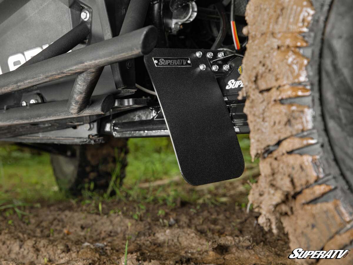 SuperATV Polaris RZR XP 1000 Mud Flaps - Image 5