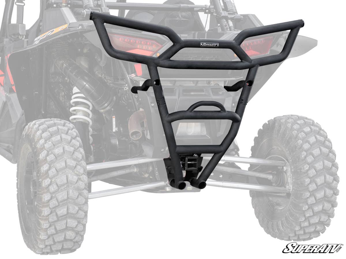 SuperATV Polaris RZR XP 1000 Rear Bumper With Receiver Hitch - Image 9