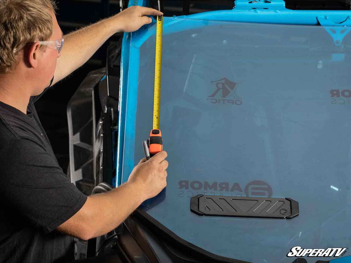 SuperATV Polaris RZR XP Custom Cage Windshield Kit - Image 2