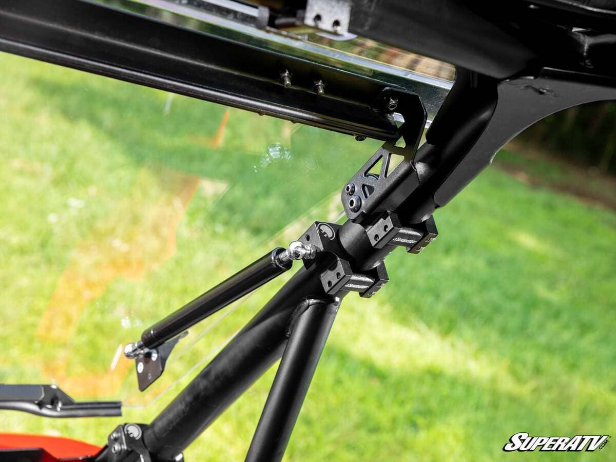 SuperATV Polaris RZR XP Scratch-Resistant Flip Windshield - Image 9