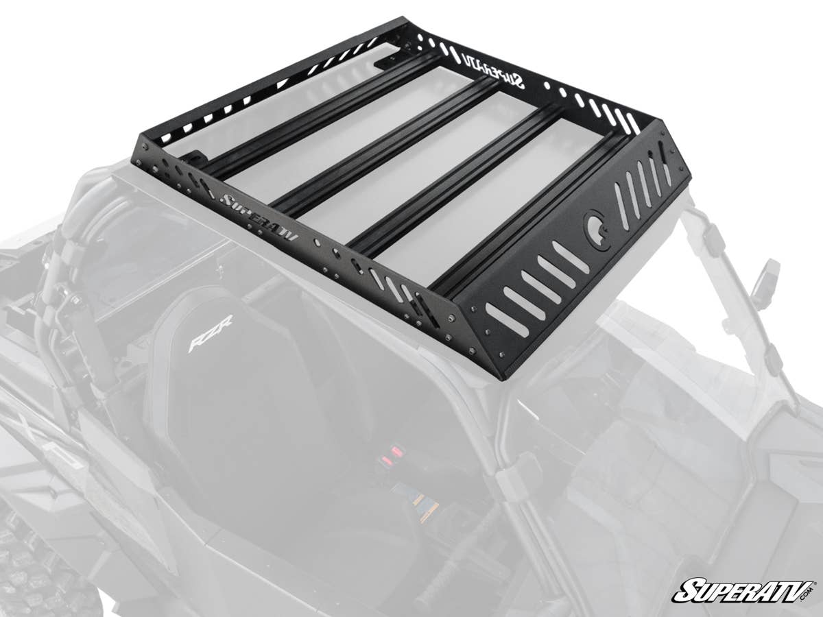 SuperATV Polaris RZR XP Turbo Outfitter Sport Roof Rack - Image 3