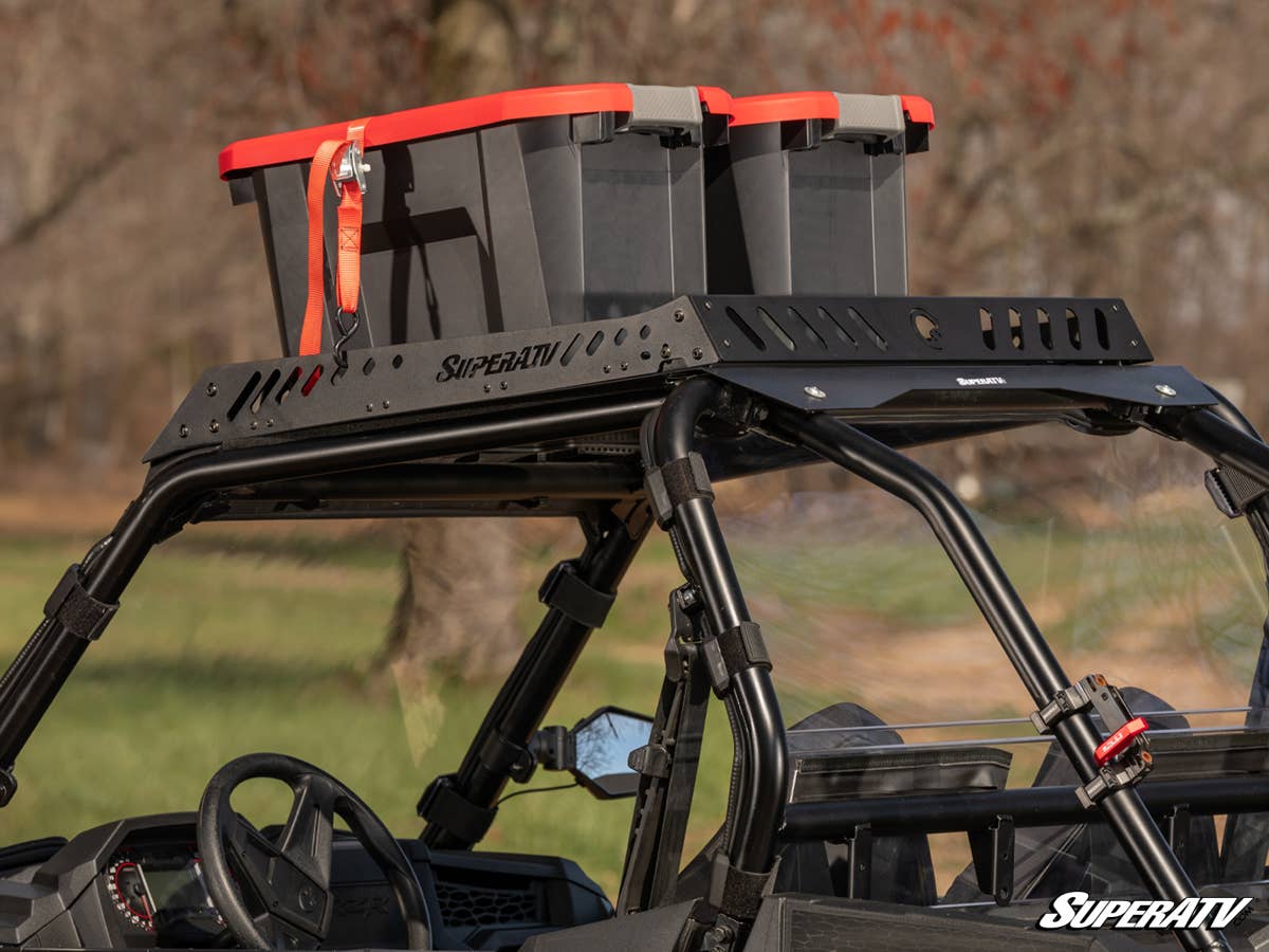 SuperATV Polaris RZR XP Turbo Outfitter Sport Roof Rack - Image 7