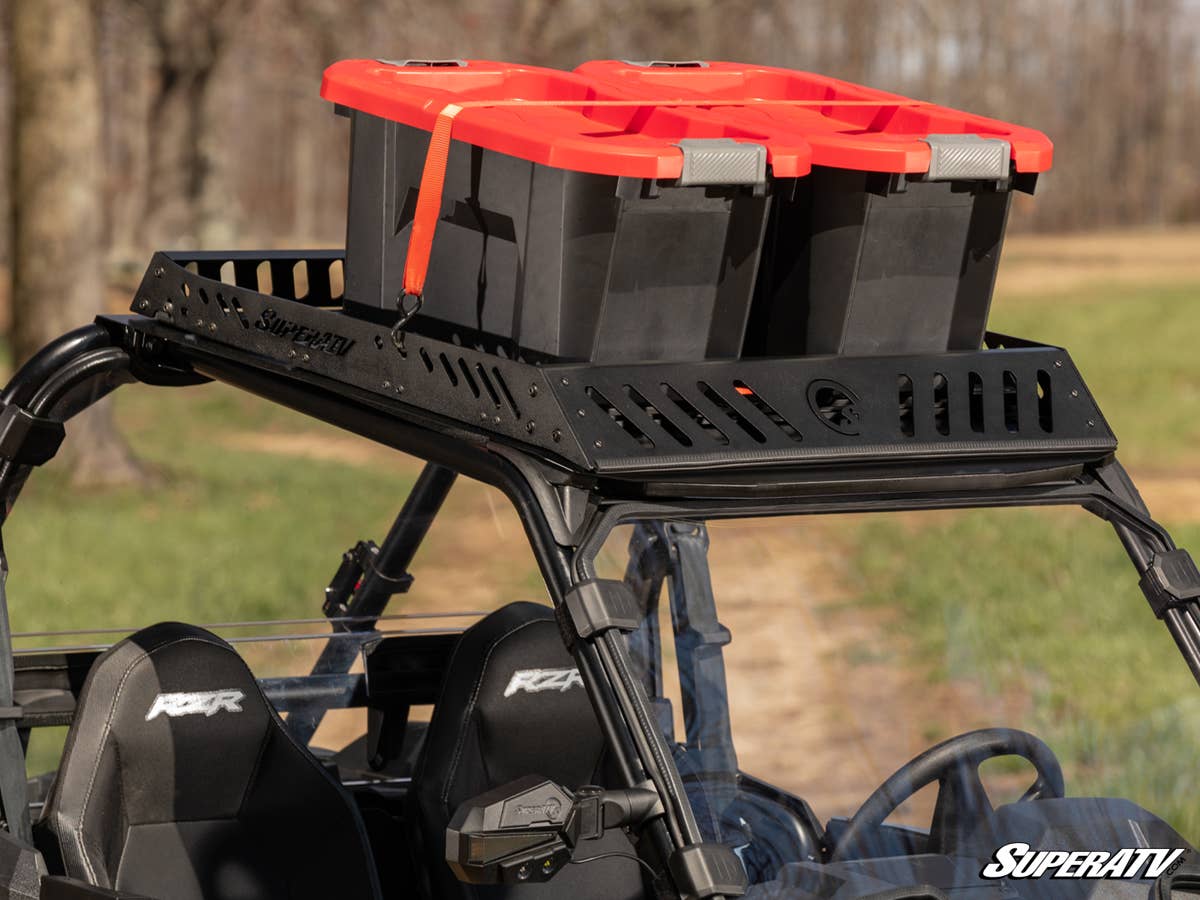SuperATV Polaris RZR XP Turbo Outfitter Sport Roof Rack - Image 8