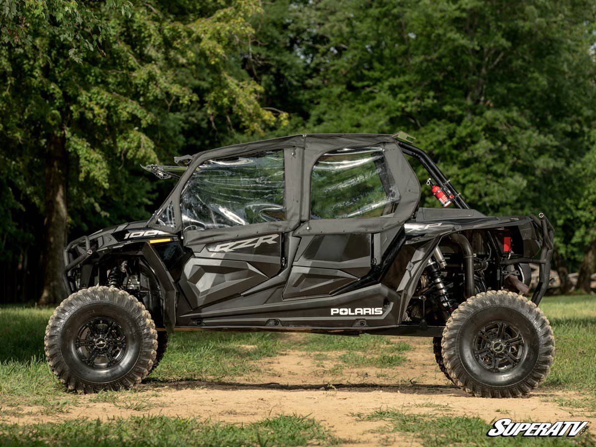 SuperATV Polaris RZR XP4 1000 Primal Soft Cab Enclosure Upper Doors - Image 2