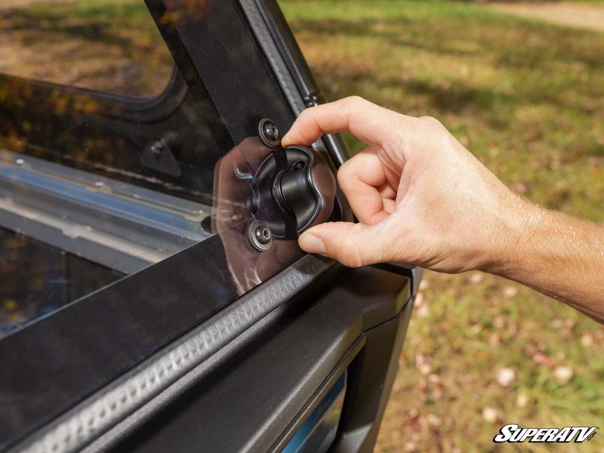 SuperATV Polaris Xpedition ADV Rear Flip Windshield - Image 9