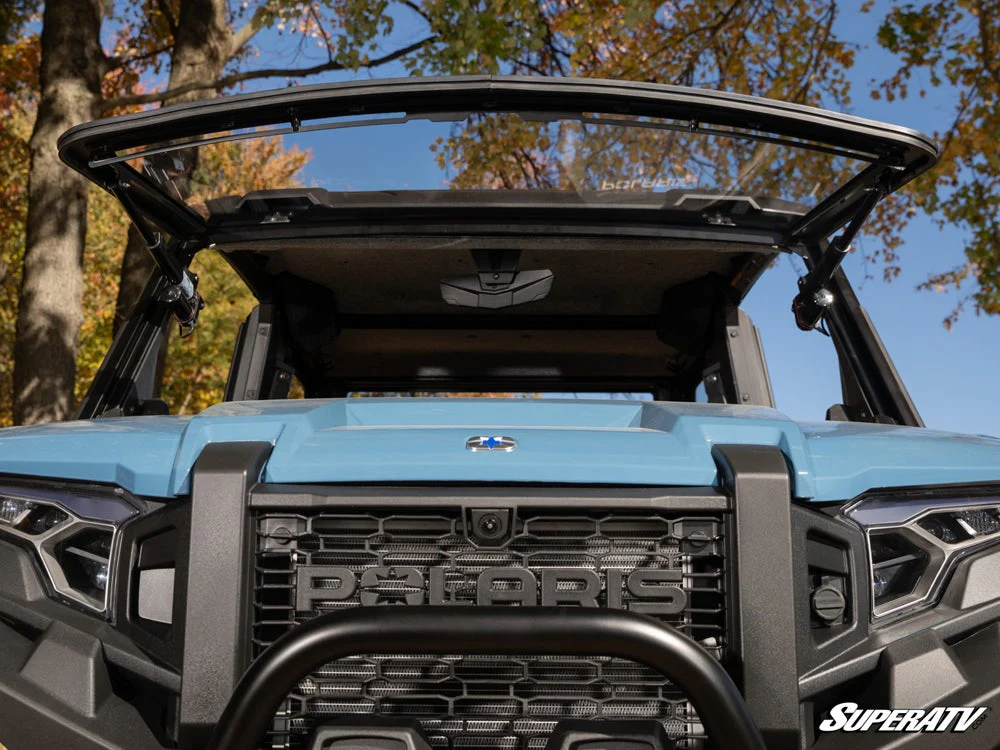 SuperATV Polaris Xpedition Max Drive Power Flip Windshield - Image 5