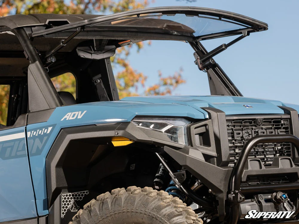 SuperATV Polaris Xpedition Max Drive Power Flip Windshield - Image 6