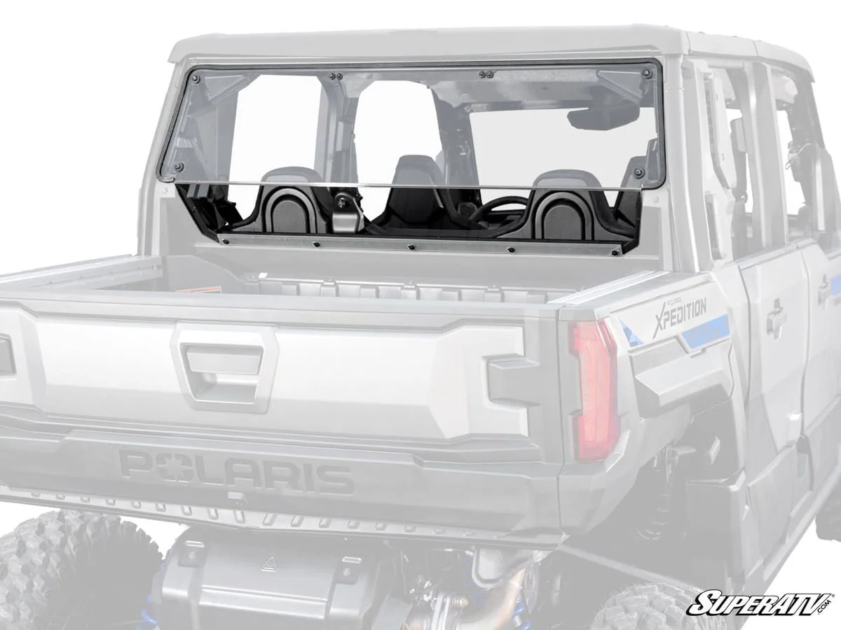 SuperATV Polaris Xpedition XP Rear Windshield - Image 2