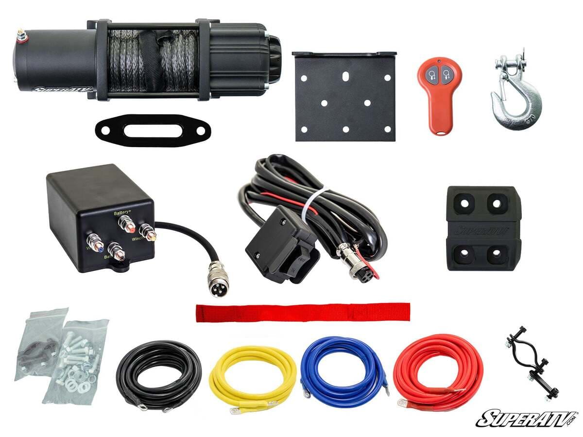 SuperATV Ranger XP Kinetic Winch Mounting Plate - Image 9