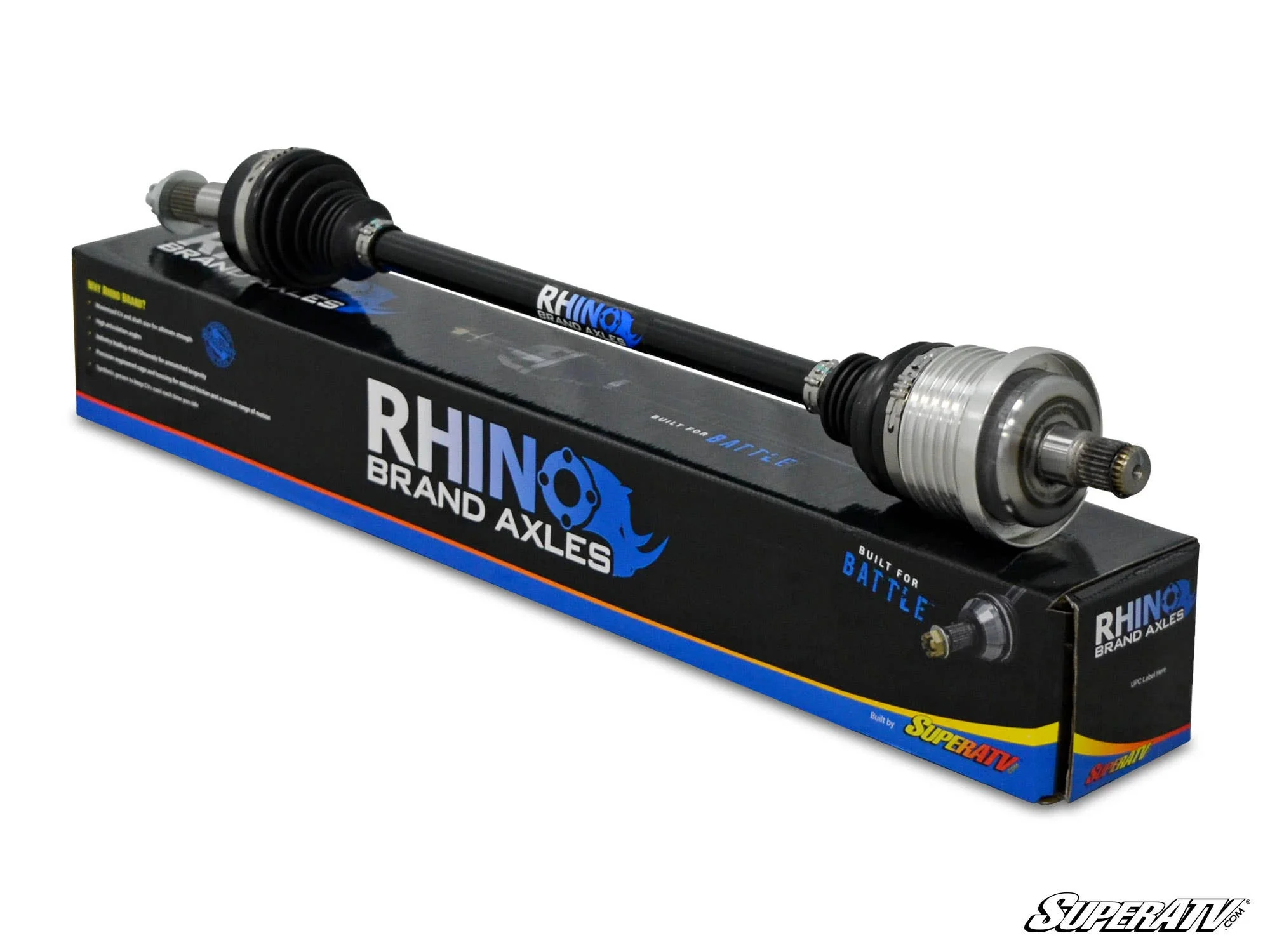 SuperATV Rhino Can-Am Defender HD10 Axles - Image 3
