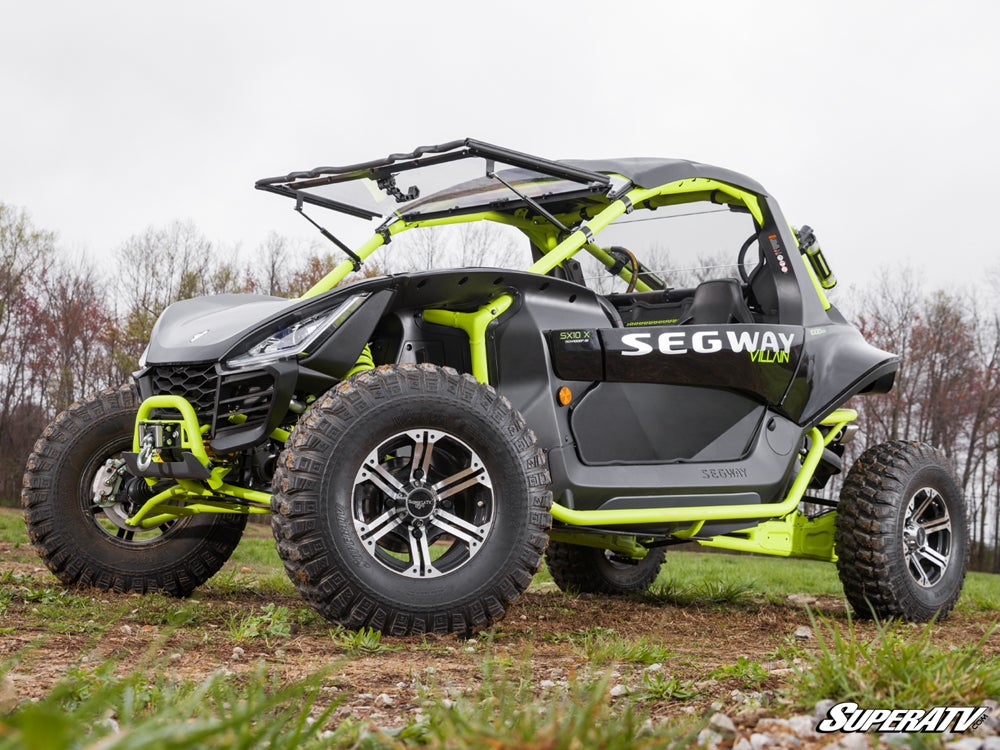 SuperATV Segway Villain Scratch-Resistant Flip Windshield - Image 4