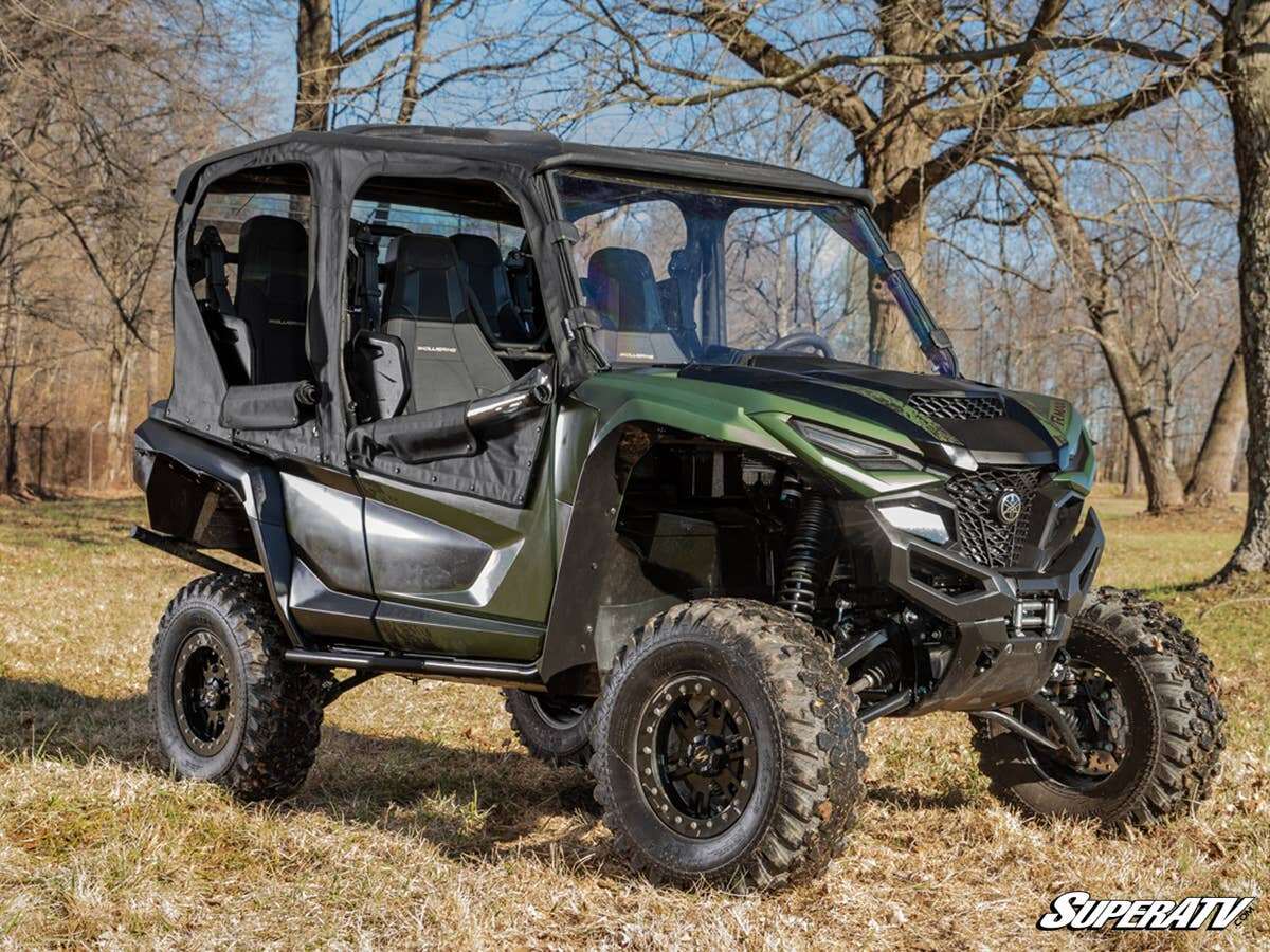 SuperATV Yamaha Wolverine RMAX 1000 Primal Soft Cab Enclosure Upper Doors - Image 3