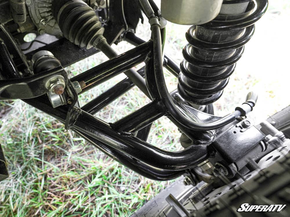 SuperATV Yamaha Wolverine X2 850 High Clearance 1.5” Rear Offset A-Arms - Image 6
