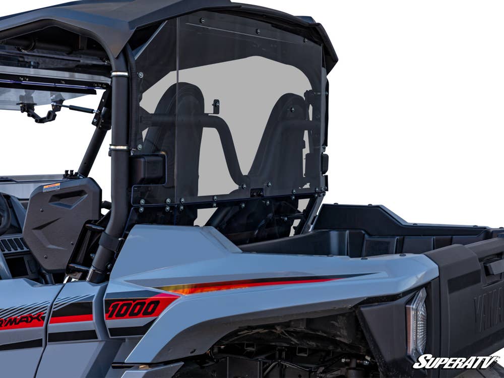 SuperATV Yamaha Wolverine X2 850 Rear Windshield - Image 7