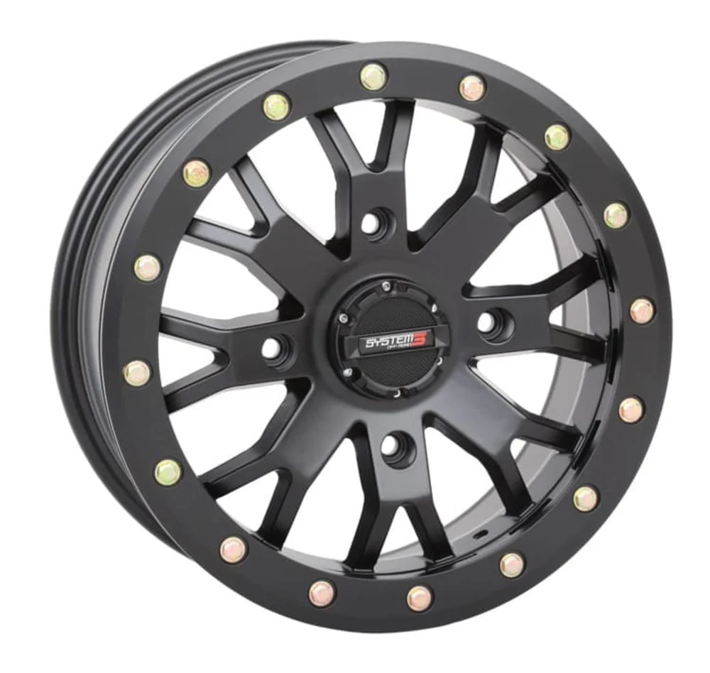 System 3 Black SB-4 Beadlock & Maxxis Liberty Performance Off Road Wheel & Tire Kit - Image 3