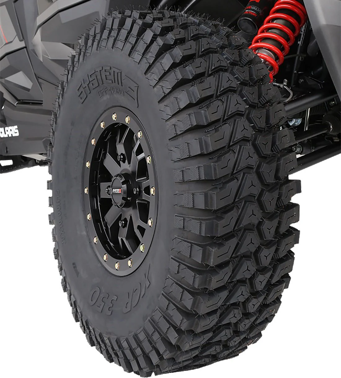 System 3 Black SB-4 Beadlock & System 3 RC500S 8 Ply Rock Crawler Wheel & Tire Kit - Image 3