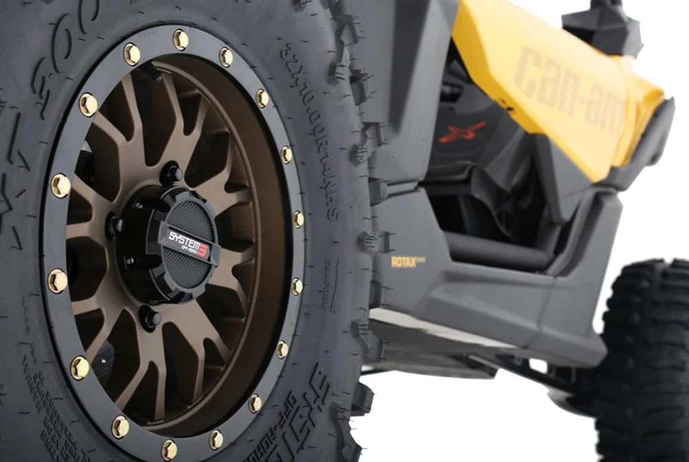 System 3 Bronze SB-4 Beadlock & System 3 RC500 10 Ply Rock Crawler Wheel & Tire Kit - Image 3