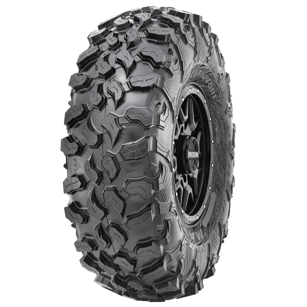 System 3 Gloss Black ST-4 & Maxxis Radial Carnivore Wheel & Tire Kit - Image 4