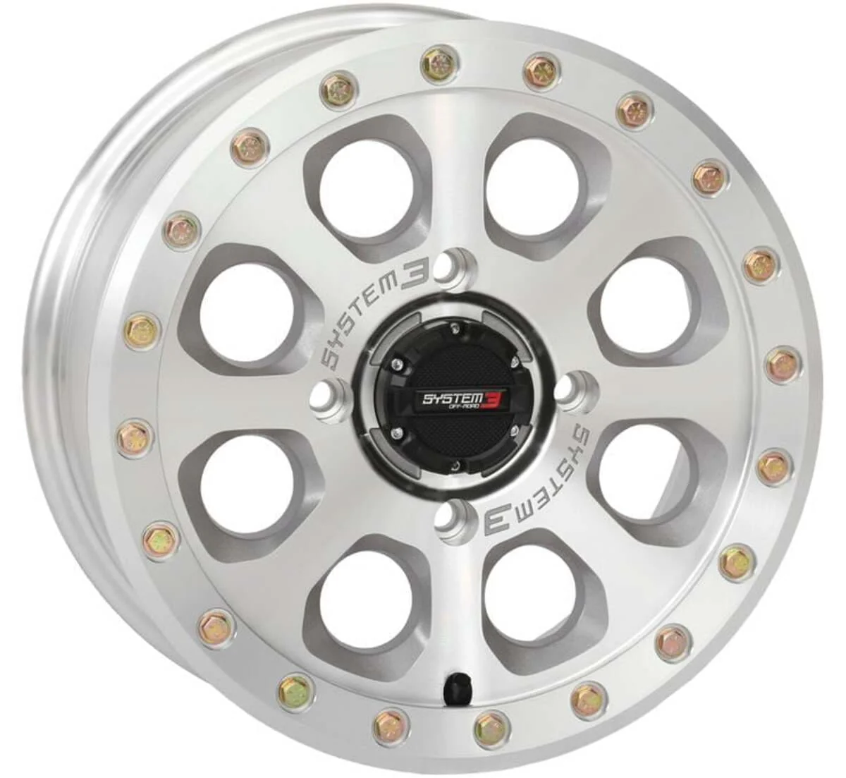 System 3 Machined SB-7 Beadlock & Sedona Rockabilly Wheel & Tire Kit - Image 2