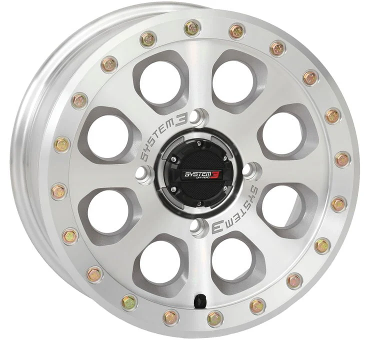 System 3 Machined SB-7 Beadlock & System 3 Offroad XTR370 Wheel & Tire Kit - Image 2