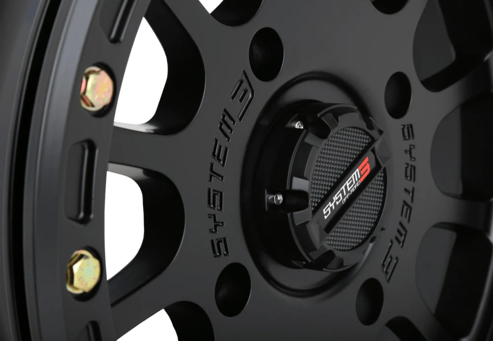 System 3 Matte Black SB-5 Beadlock & System 3 RC500S 8 Ply Rock Crawler Wheel & Tire Kit - Image 3