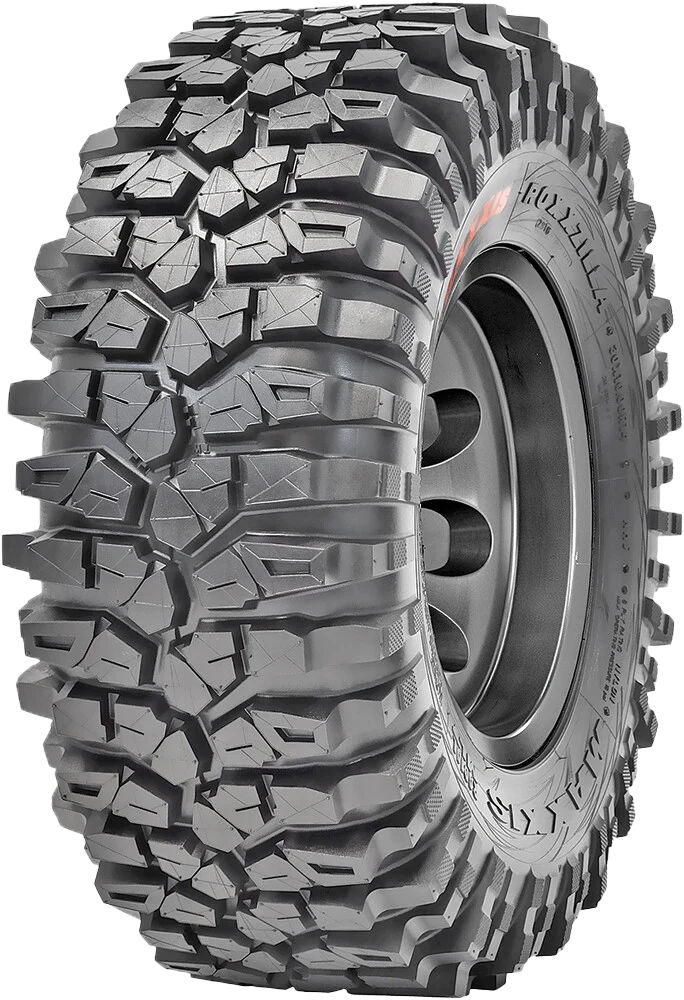 System 3 Matte Black SB-6 Beadlock & Maxxis Radial Roxxzilla Wheel & Tire Kit - Image 3