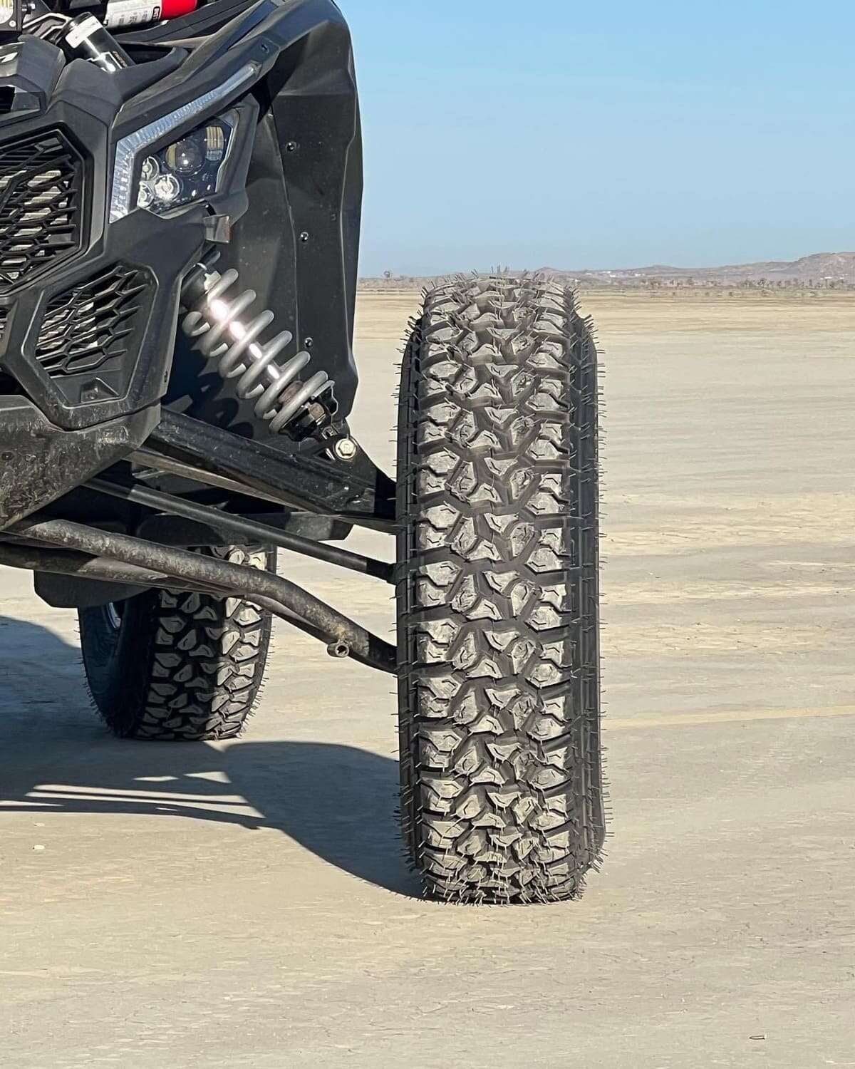 System 3 Matte Black SB-6 Beadlocks & System 3 DX440 Offroad Wheel & Tire Kit - Image 6