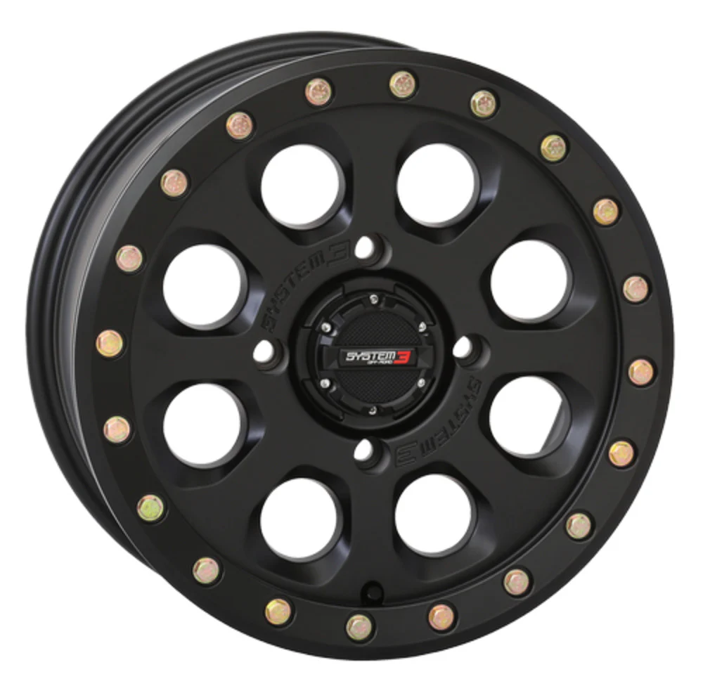 System 3 Matte Black SB-7 Beadlock & Atturo Trail Blade X/T Wheel & Tire Kit - Image 2