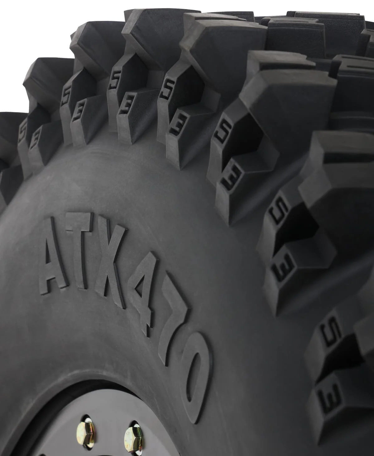 System 3 Matte Black SB-7 Beadlock & System 3 ATX470 All Terrain Xtreme Wheel & Tire Kit - Image 4