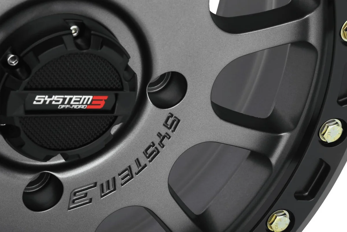 System 3 Matte Gunmetal SB-5 Beadlock & System 3 Radial XCR350 UTV Wheel & Tire Kit - Image 4