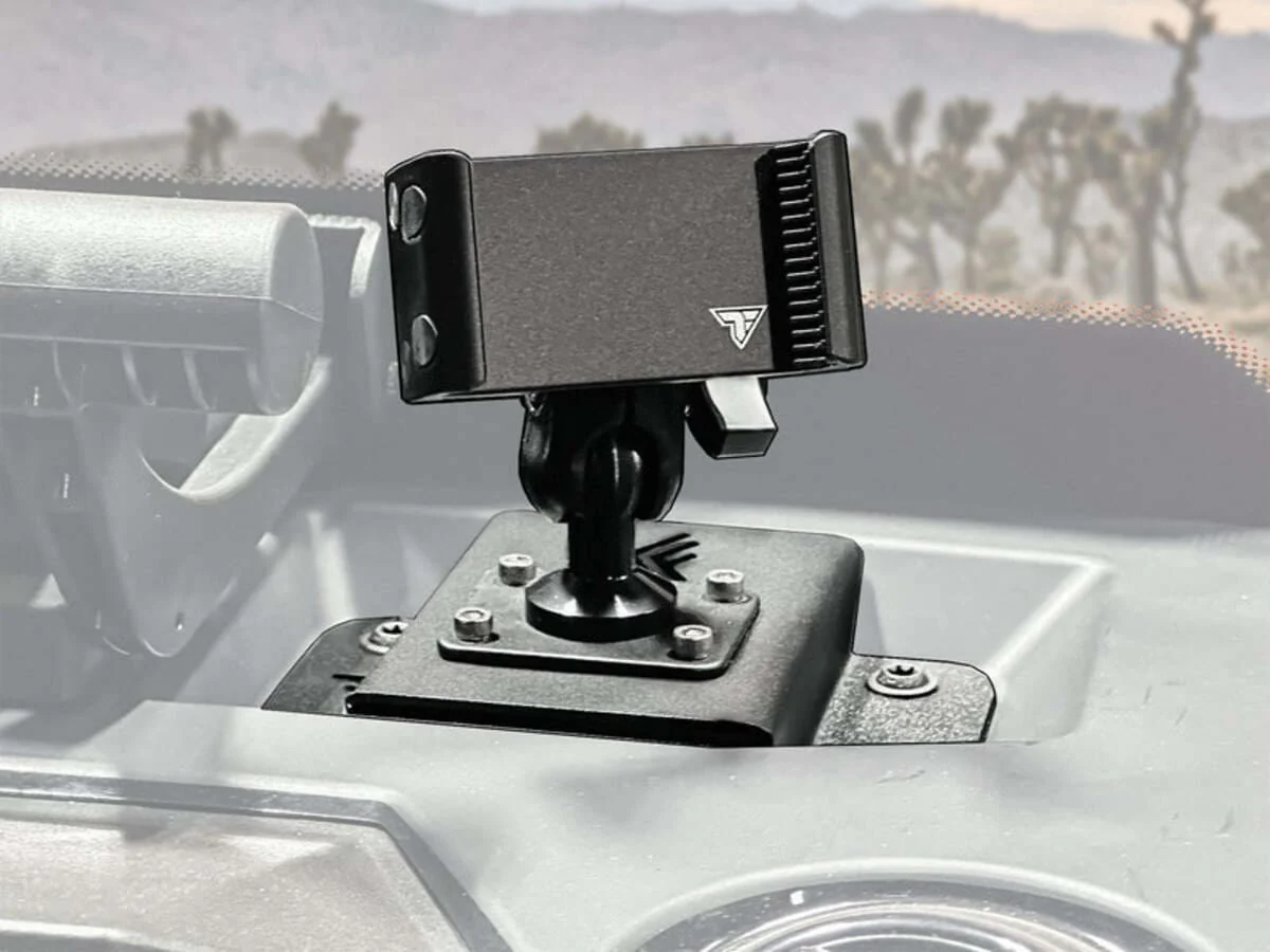 Thumper Fab Polaris Ranger 1500 XD Phone Mount - Passenger Side - Image 2