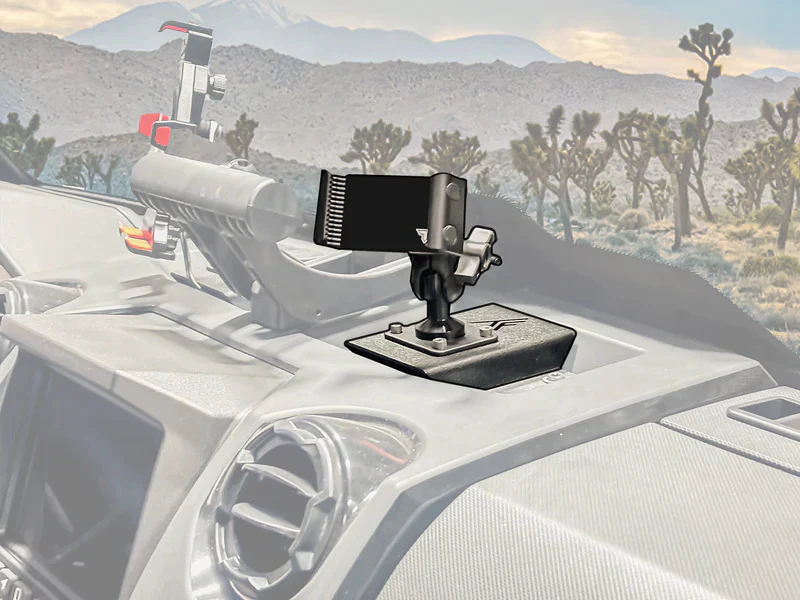 Thumper Fab Polaris Ranger 1500 XD Phone Mount - Passenger Side - Image 3