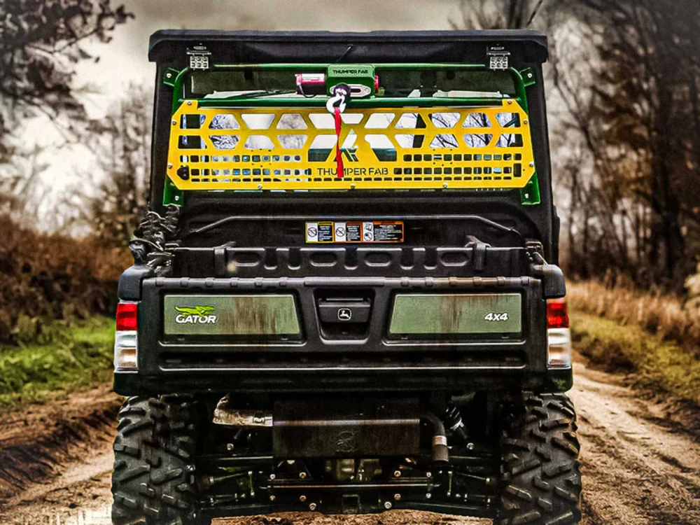 Thumper Fab John Deere Gator Winch Headache Rack - Image 8