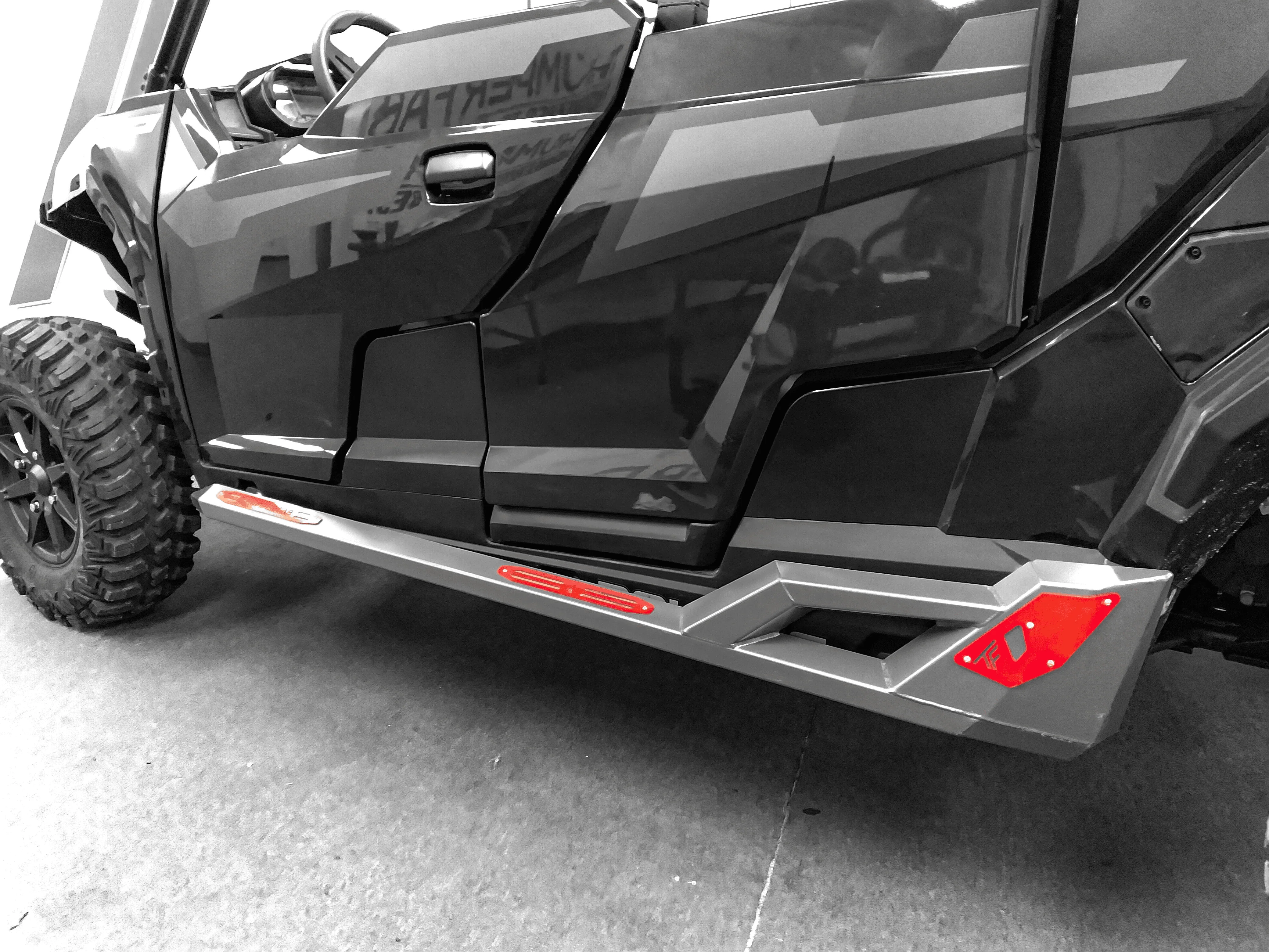 Thumper Fab Polaris General Nerf Rail Rock Sliders - Crew - Image 4