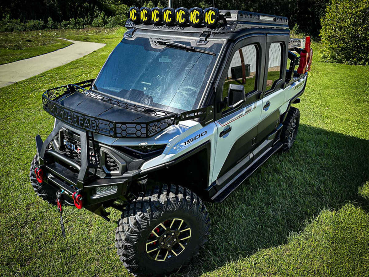 Thumper Fab Polaris Ranger 1500 XD Roof Rack Crew & Upper Rack - Image 2