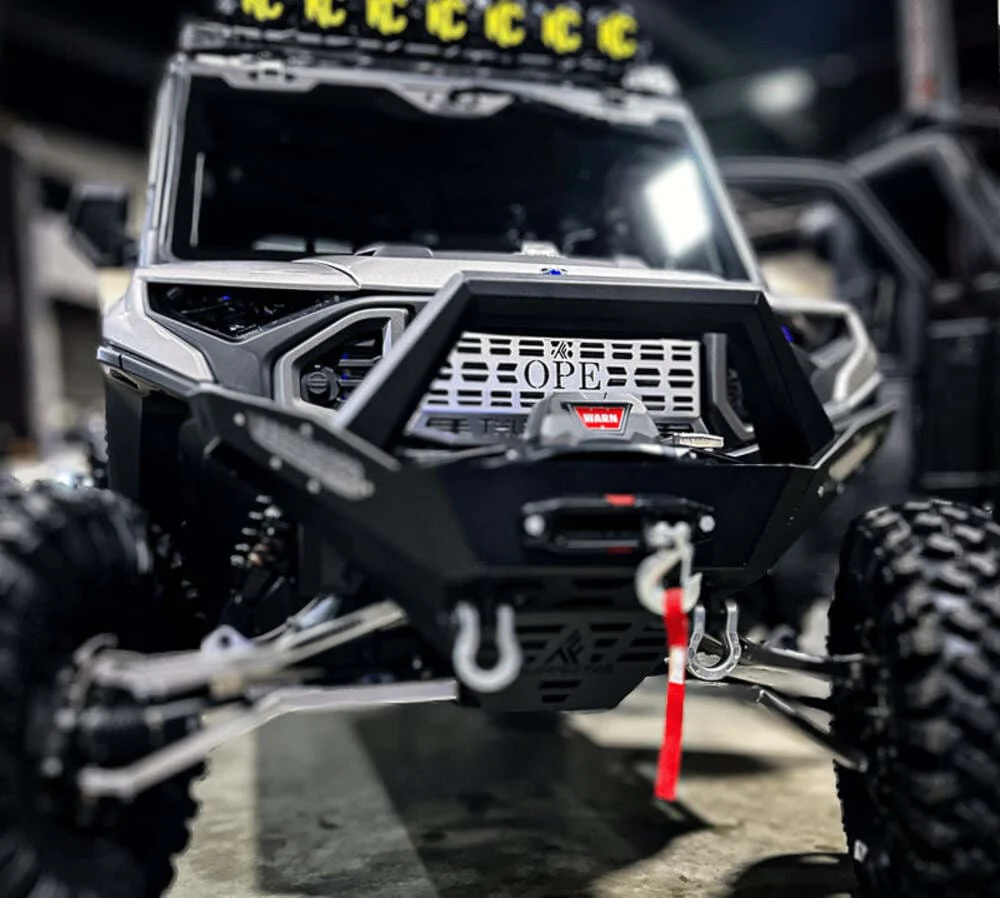 Thumper Fab Polaris Ranger XD 1500 Customizable Front Grill - Image 4