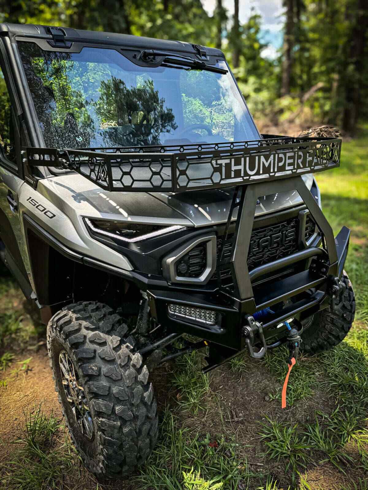 Thumper Fab Polaris Ranger XD 1500 Hood Rack OEM Bumper - Image 6