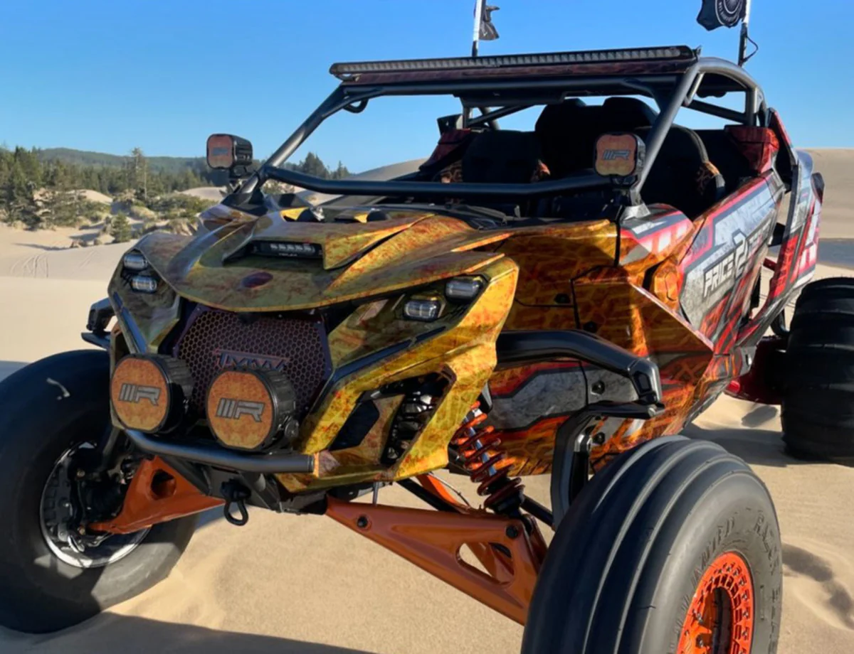 TMW Can-Am Maverick R CHOP TOP Cage - Image 2