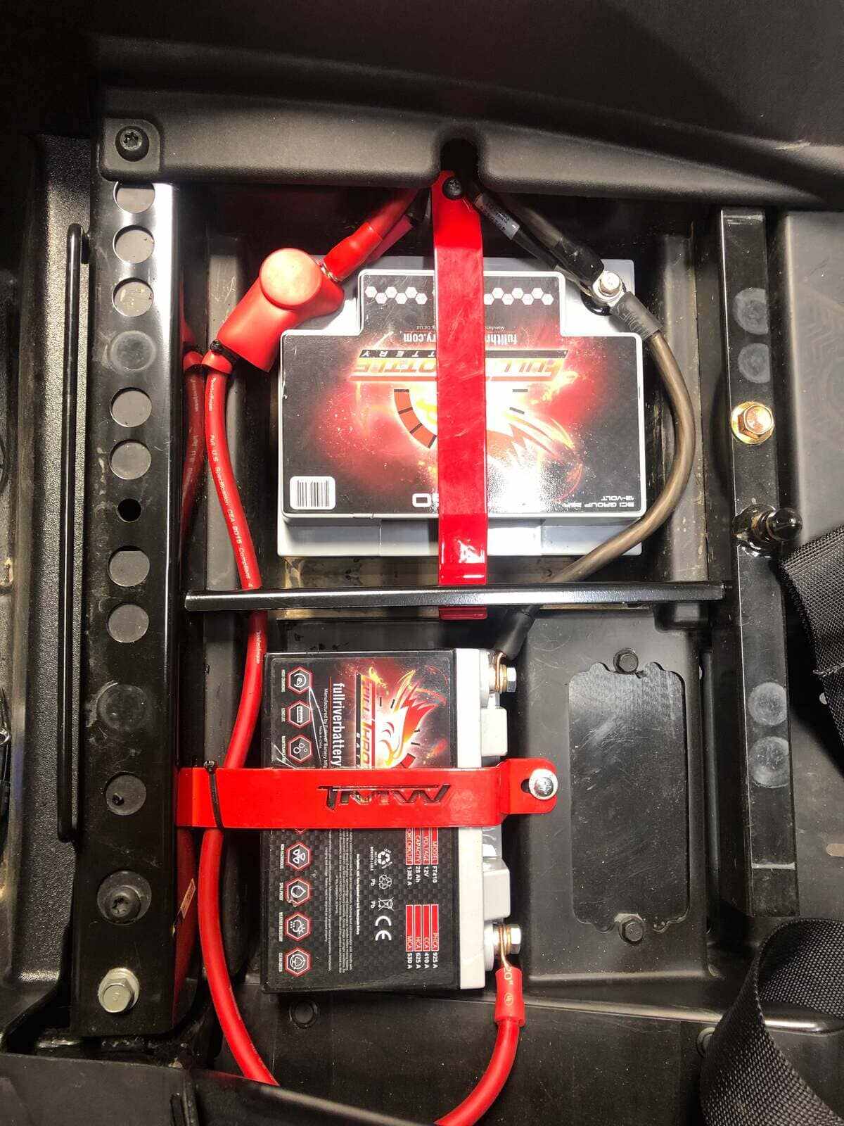 TMW Polaris RZR Battery Straps