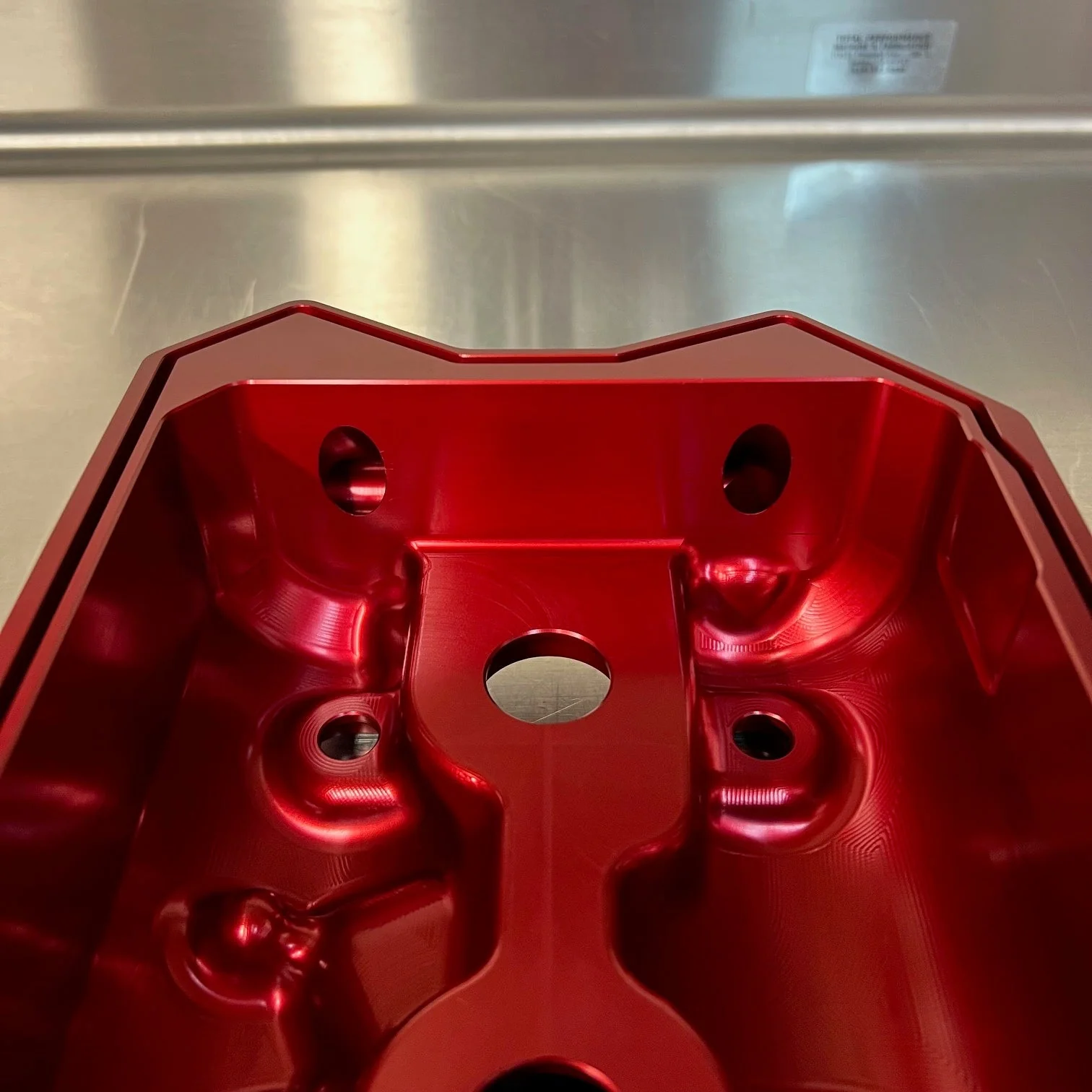 TPR Industry Billet Valve Cover X3 - Red - Image 9