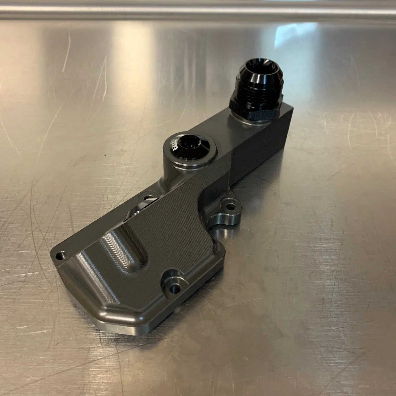 TPR Industry RZR Billet Breather Block - Hard Clear - Image 3