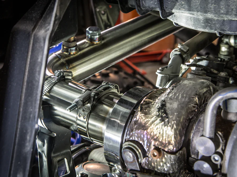 Treal Performance '17-'23 Can-Am Maverick X3 Mid Bypass Pipe - Image 4