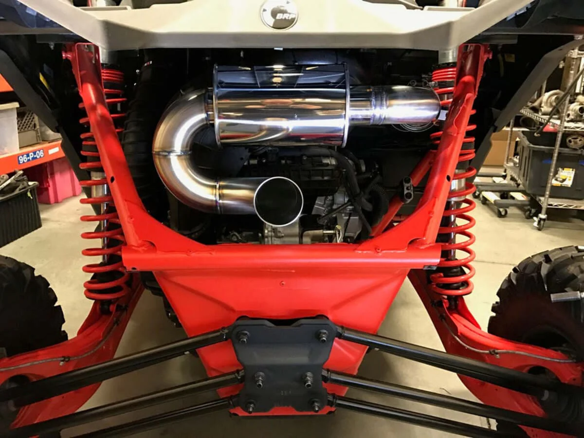 Treal Performance '17-'23 Can-Am Maverick X3 Rear Muffler Section - Image 6