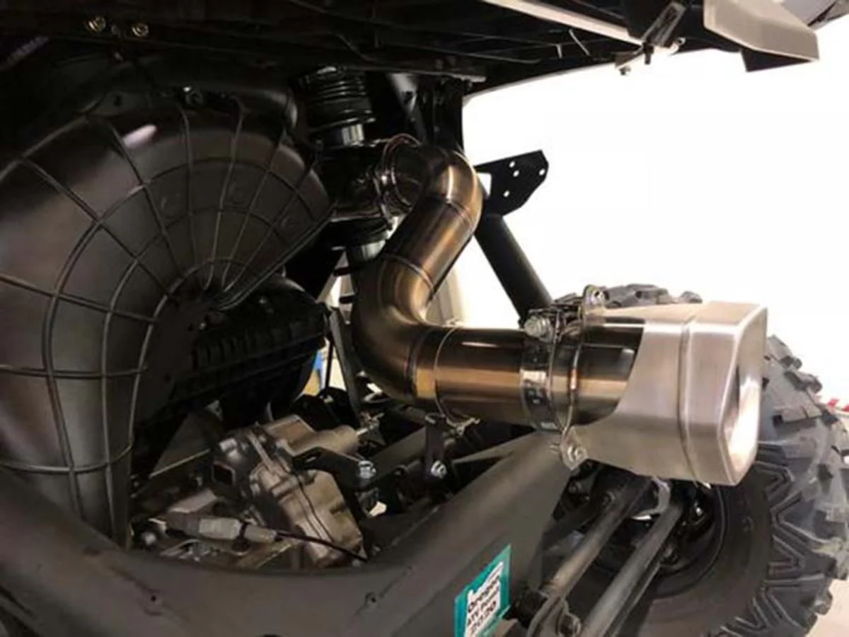 Treal Performance '17-'23 Can-Am Maverick X3 Straight Pipe Exhaust System - Image 4